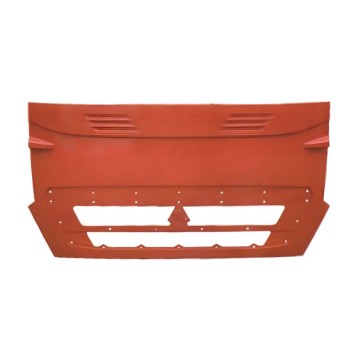 Sinotruk HOWO T7H Floor Radiator Mask (High) Genuine OEM Truck Mudguard for CAB-Exterior