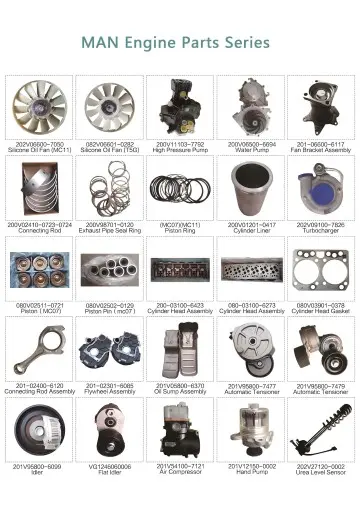 MAN Engine Genuine Spare Parts Full Components Kit for MC11 MC07 T5G Series Truck Maintenance