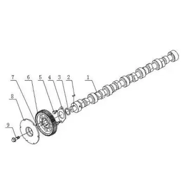 Genuine YC6G270-30(G5AQP) Engine Parts - Camshaft, Valve Train, Intake/Exhaust Manifold