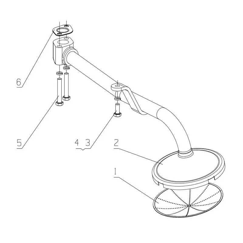 Genuine YC4D120-21(D1204) Engine Parts - Oil Sump, Oil Pump, Filter, Strainer & Cooler