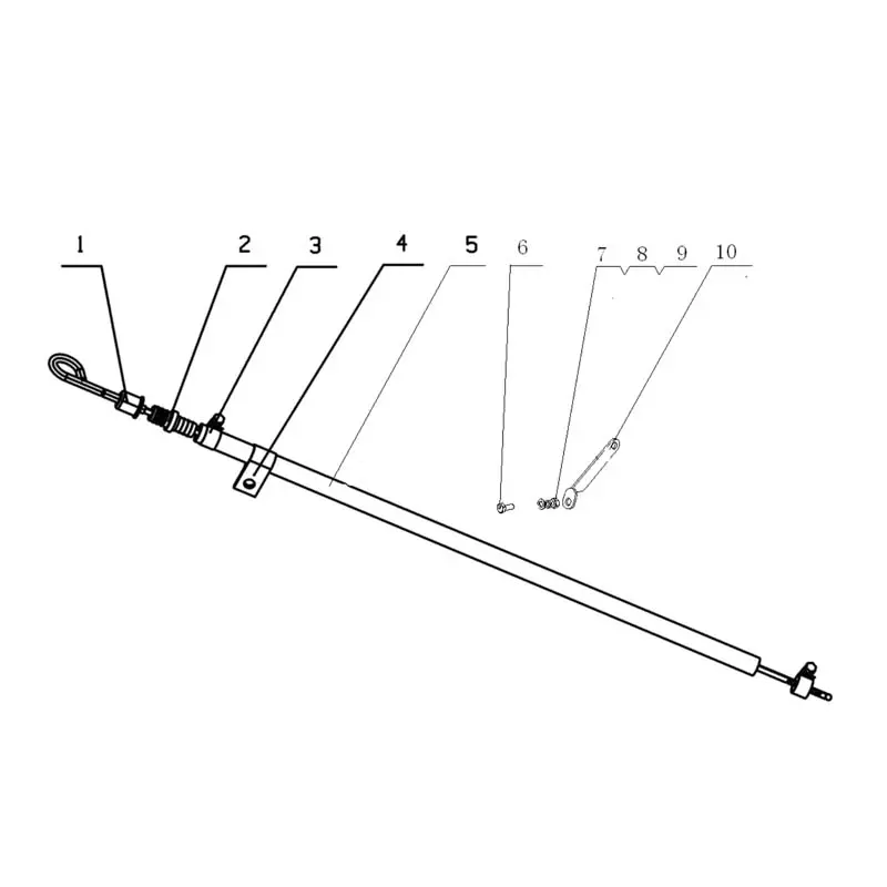 Genuine YC4D120-21(D1204) Engine Parts - Fuel Injection Pump, Filter, Supply Lines & Ventilation